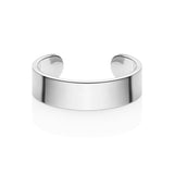Chunky Cuff Bangle (Silver)