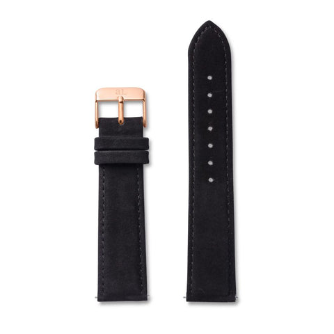 Black Suede (Silver)