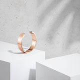 Chunky Cuff Bangle (Rose Gold)