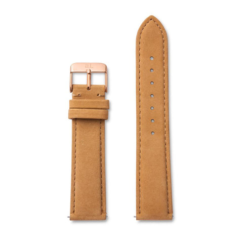 Tan Suede 40 Strap